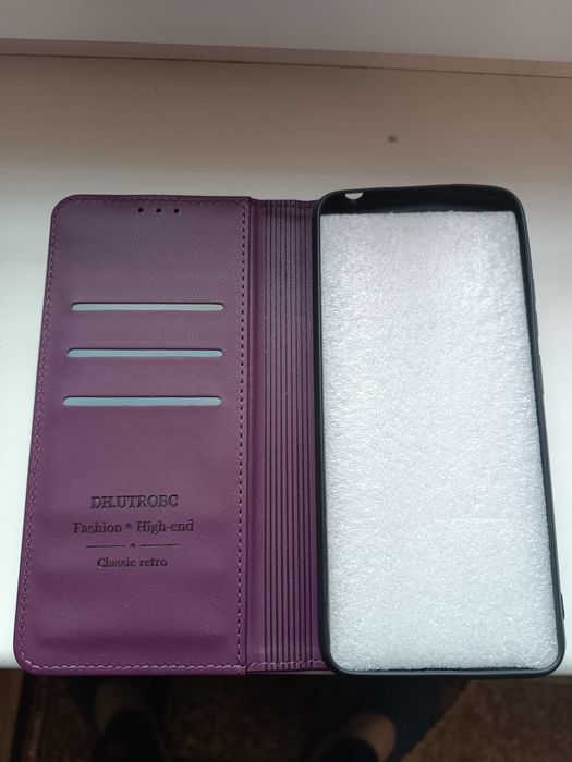 Шкіряний чохол із гніздом для магнітної картки Wallet для Xiaomi 12C