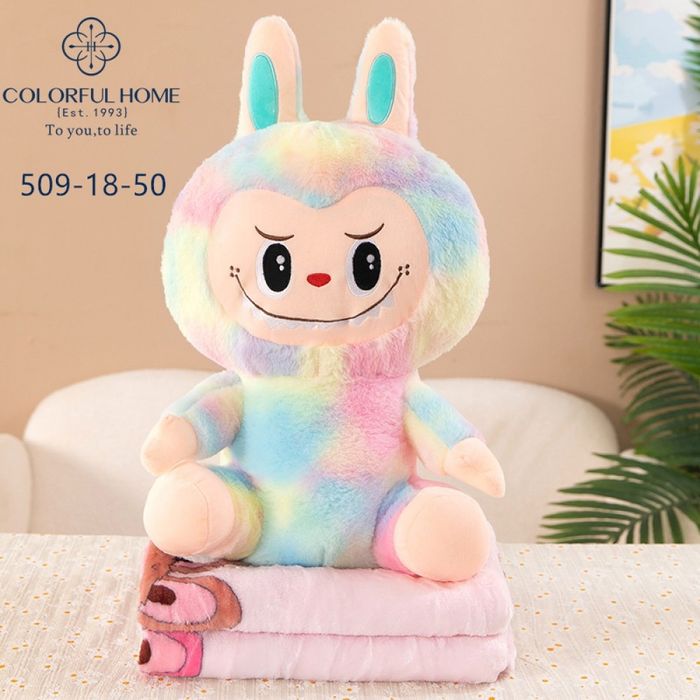 Игрушка-плед Лабубу 3в1 47 см