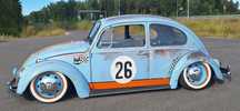 Volkswagen Garbus VW Garbus 1973 Custom Gulf