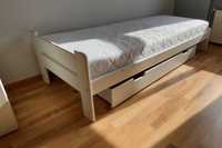 Łóżko 200x80 + materac + szuflada pod łóżko + meble dziecięce