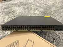 Гiгабітный коммутатор Cisco Catalyst WS-C2960X-48FPD-L 740W POE 10Gb
