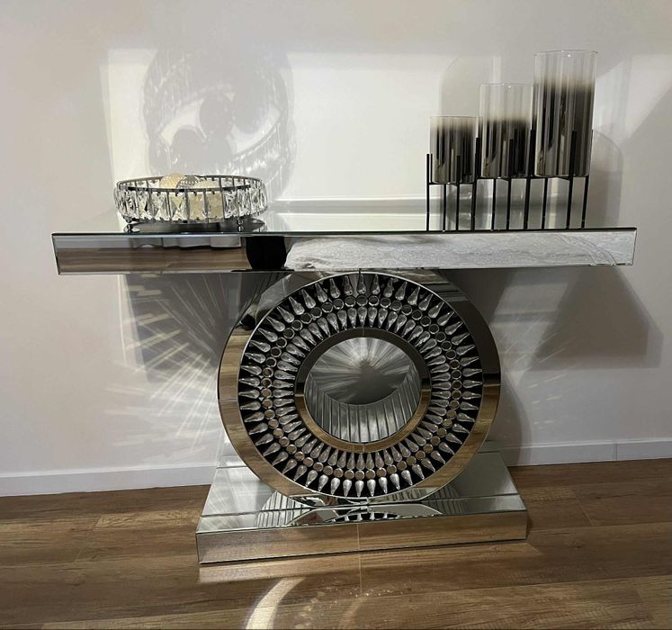 Lustrzana konsola Glamour