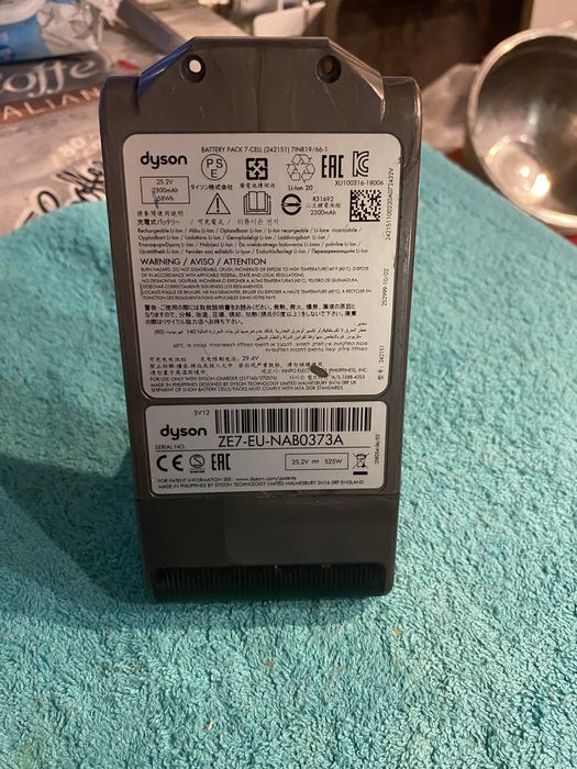 Батарея Dyson v8.v7.v10.Перепаковані