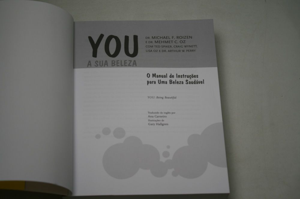 Livro: YOU - A Sua Beleza REF: CE 0