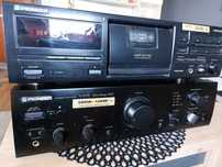 Wzmacniacz  Pioneer A-505R plus Deck Pioneer CT544OS fajnie grają.