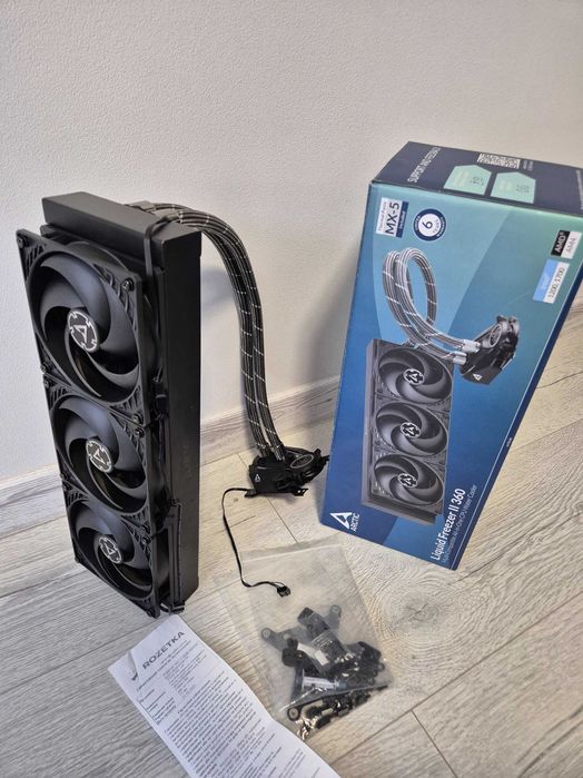 ТОП вибір водяне охолодження 360mm Arctic Liquid Freezer II 360 гар 3р