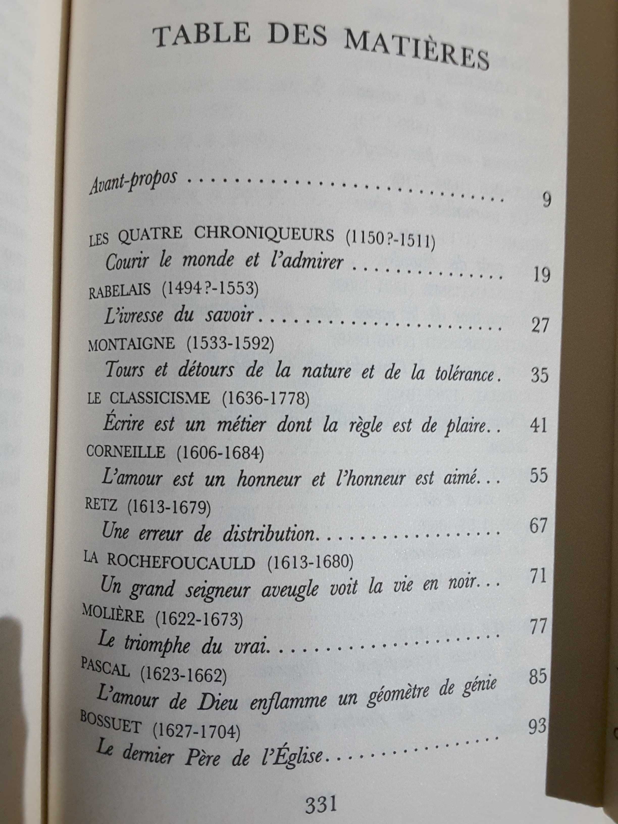 Histoire de la Littérature Française/ Philip Roth/ Neal Stephenson