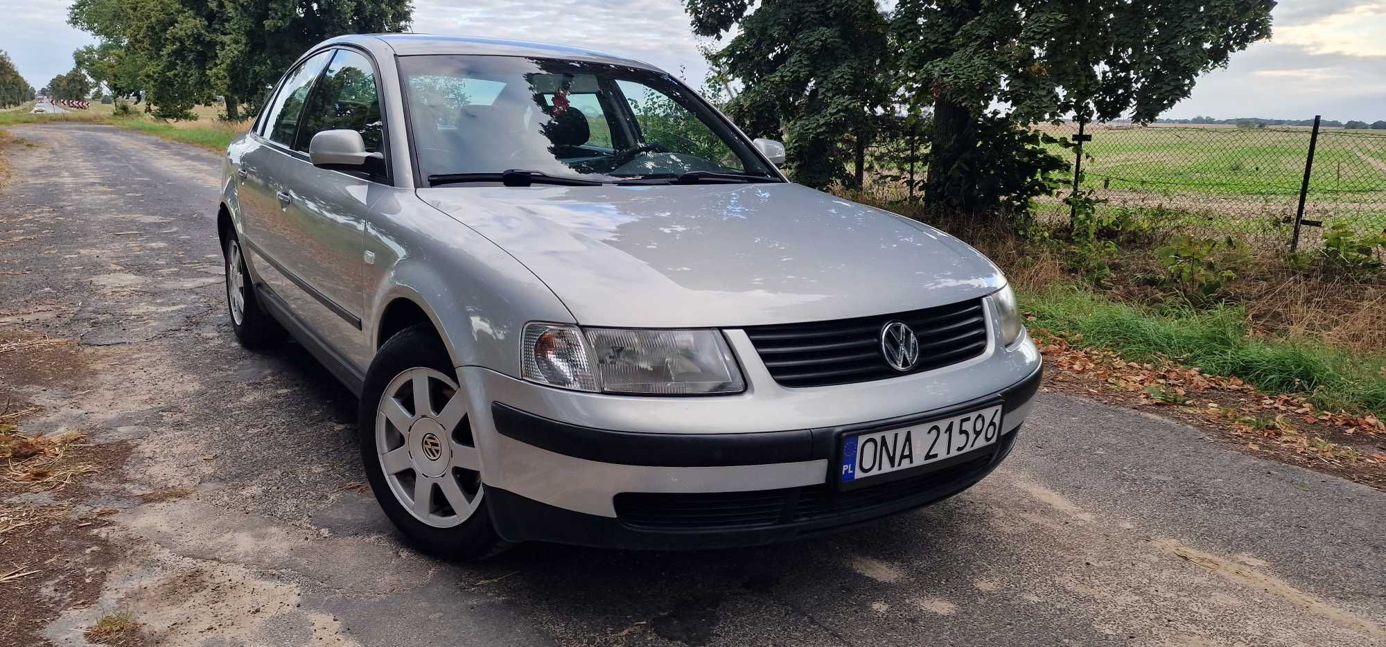 VW Passat B5 1.6 100KM Benzyna 277 tys. Zadbany, OC 08/26 *Climatronic