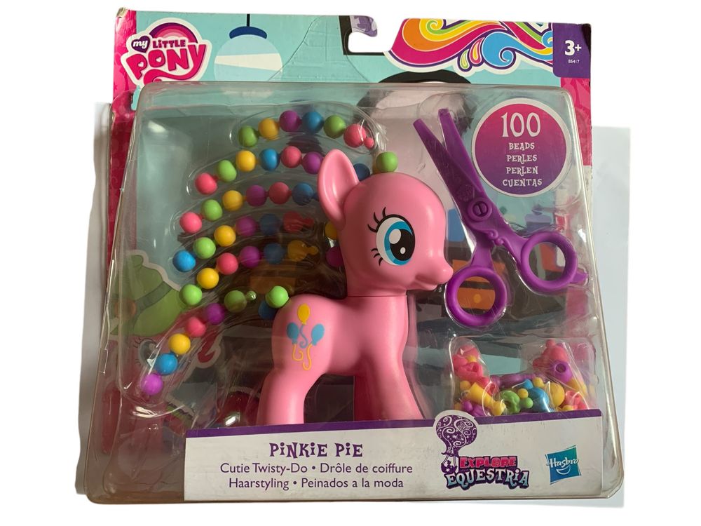 My Little Pony zestaw szlona fryzura Pinkie Pie