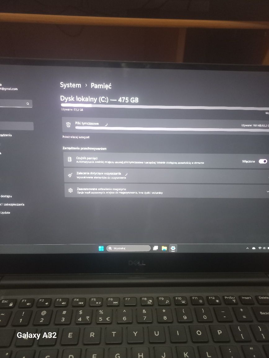 Laptop dell intel i7 8th gen