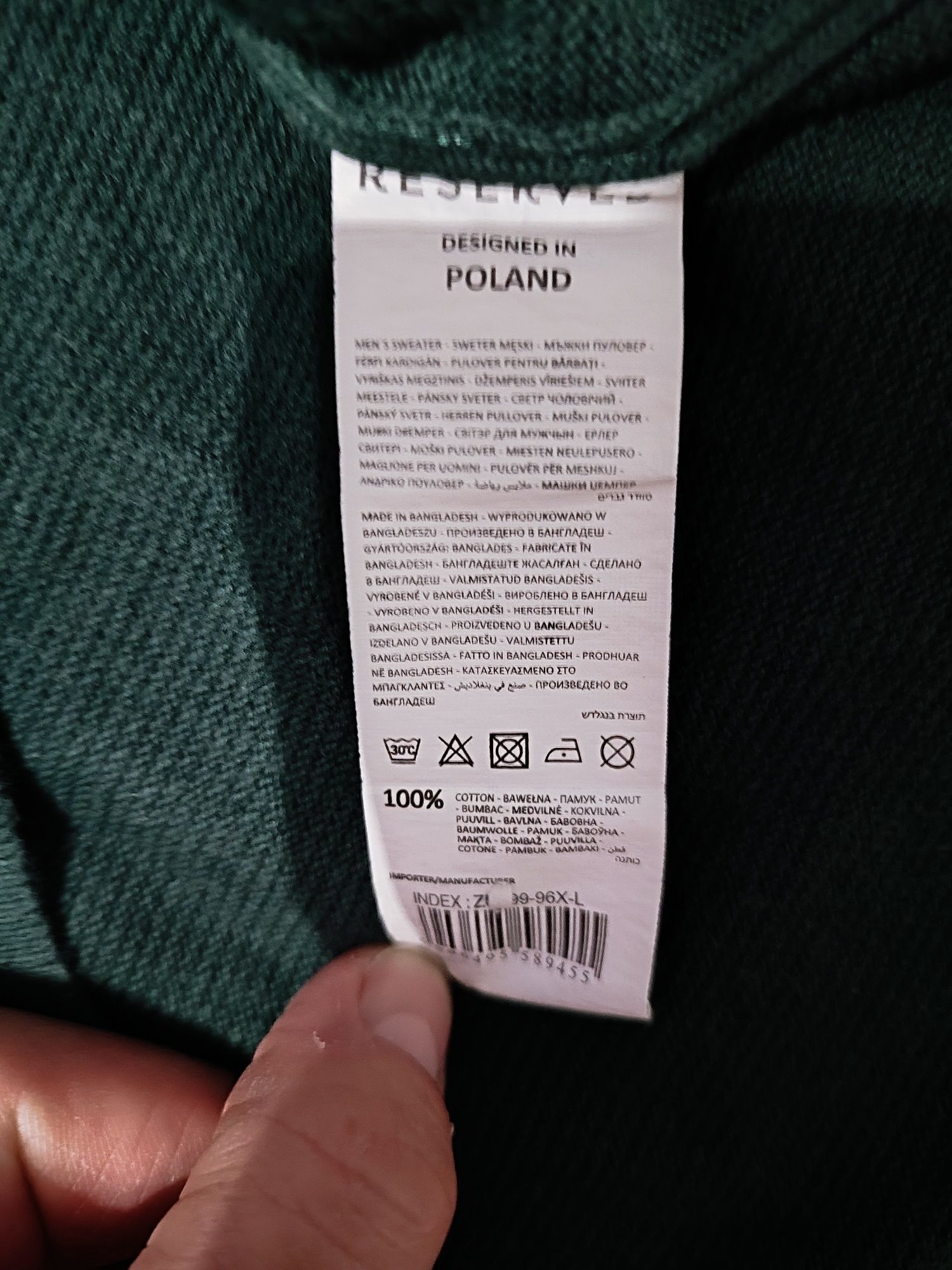 Sweter męski Reserved