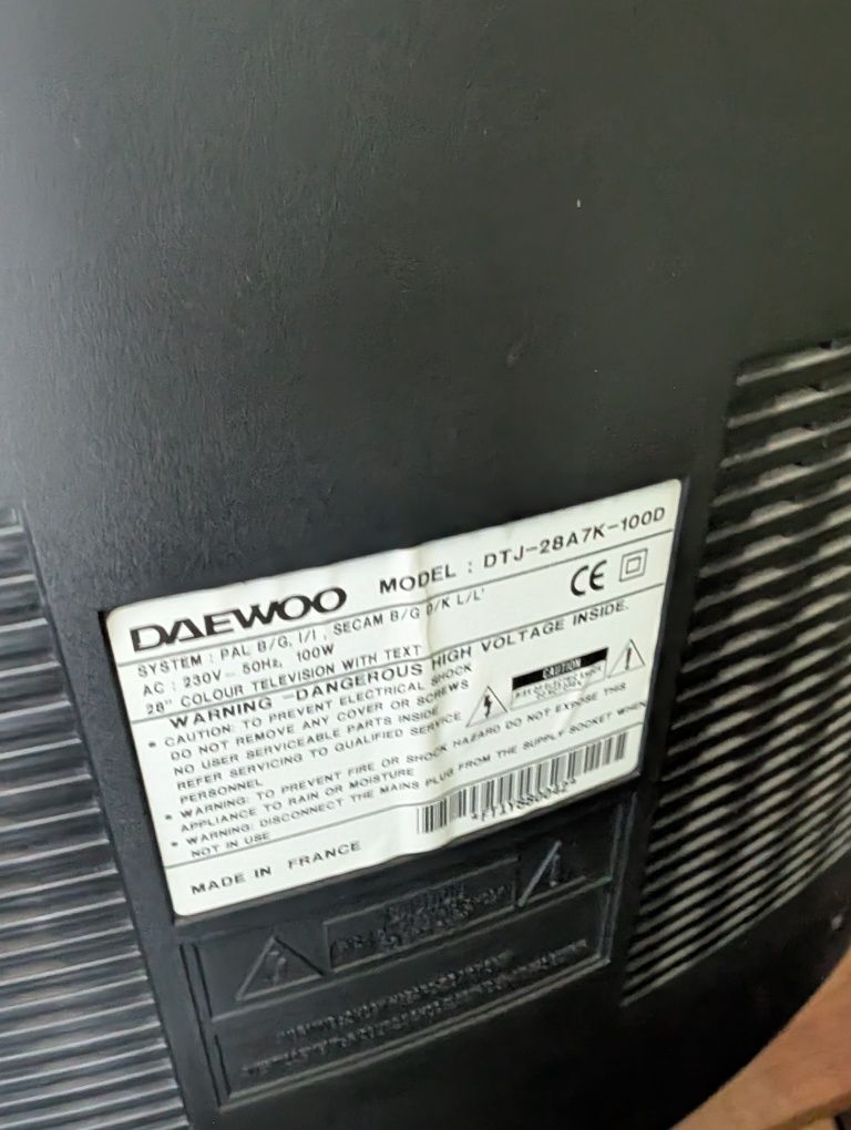Tv retro Daewoo 28 cali