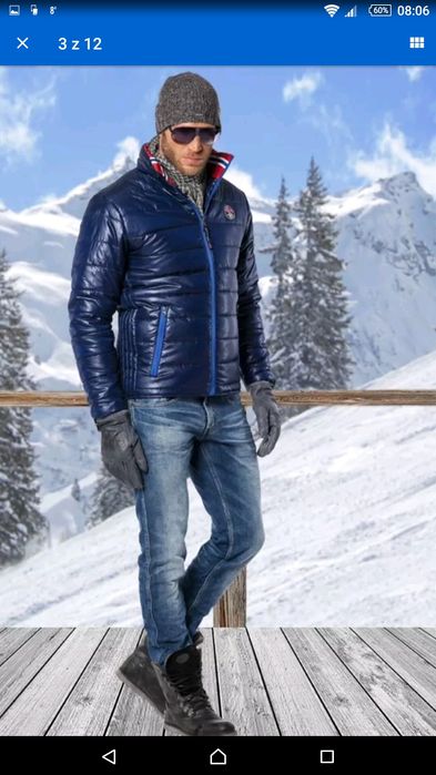 Kurtka męska zimowa Nebulus XL nowa oryginalna Norwegia