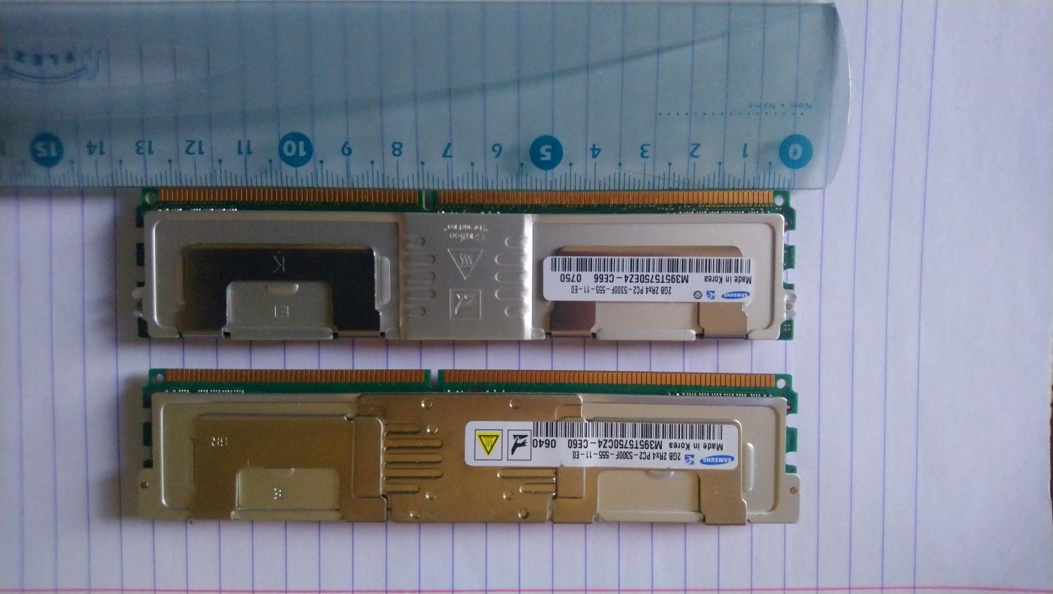Samsung RAM 2x 2Gb pc2-5300F