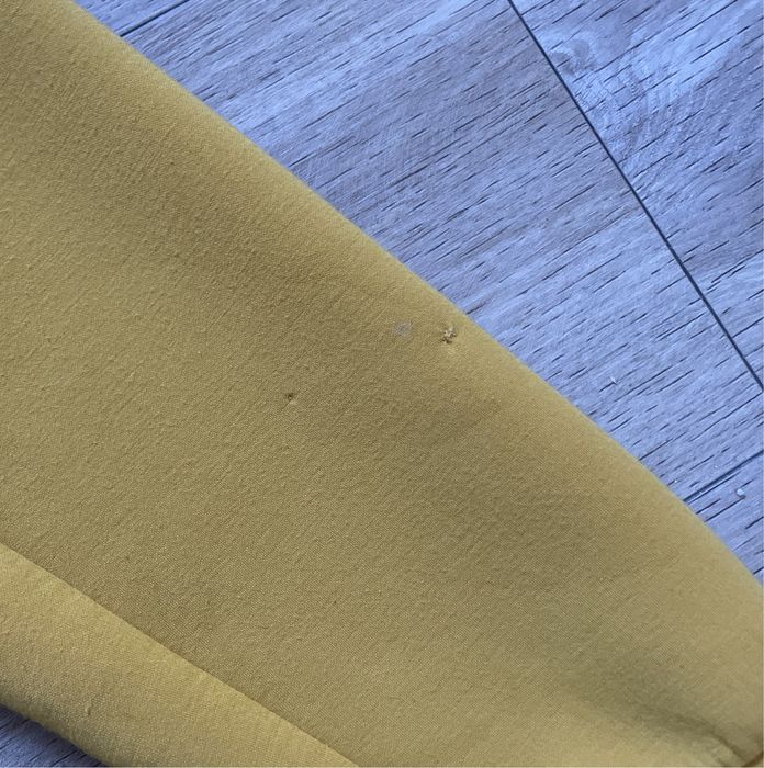 Bluza z kapturem Guess musztardowa damska r. L