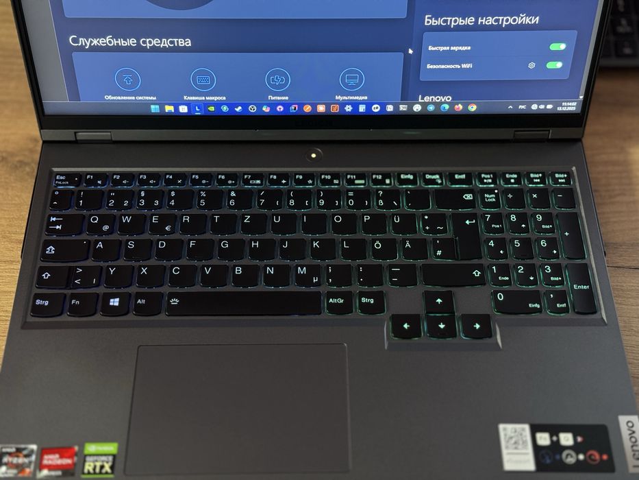 Ігровий ноутбук Lenovo legion 5 pro