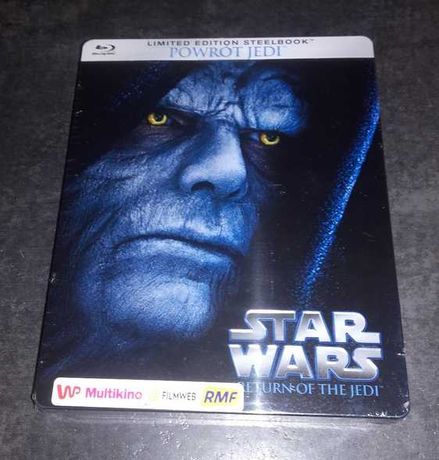 Gwiezdne Wojny Powrót Jedi Blu-Ray PL Steelbook Folia