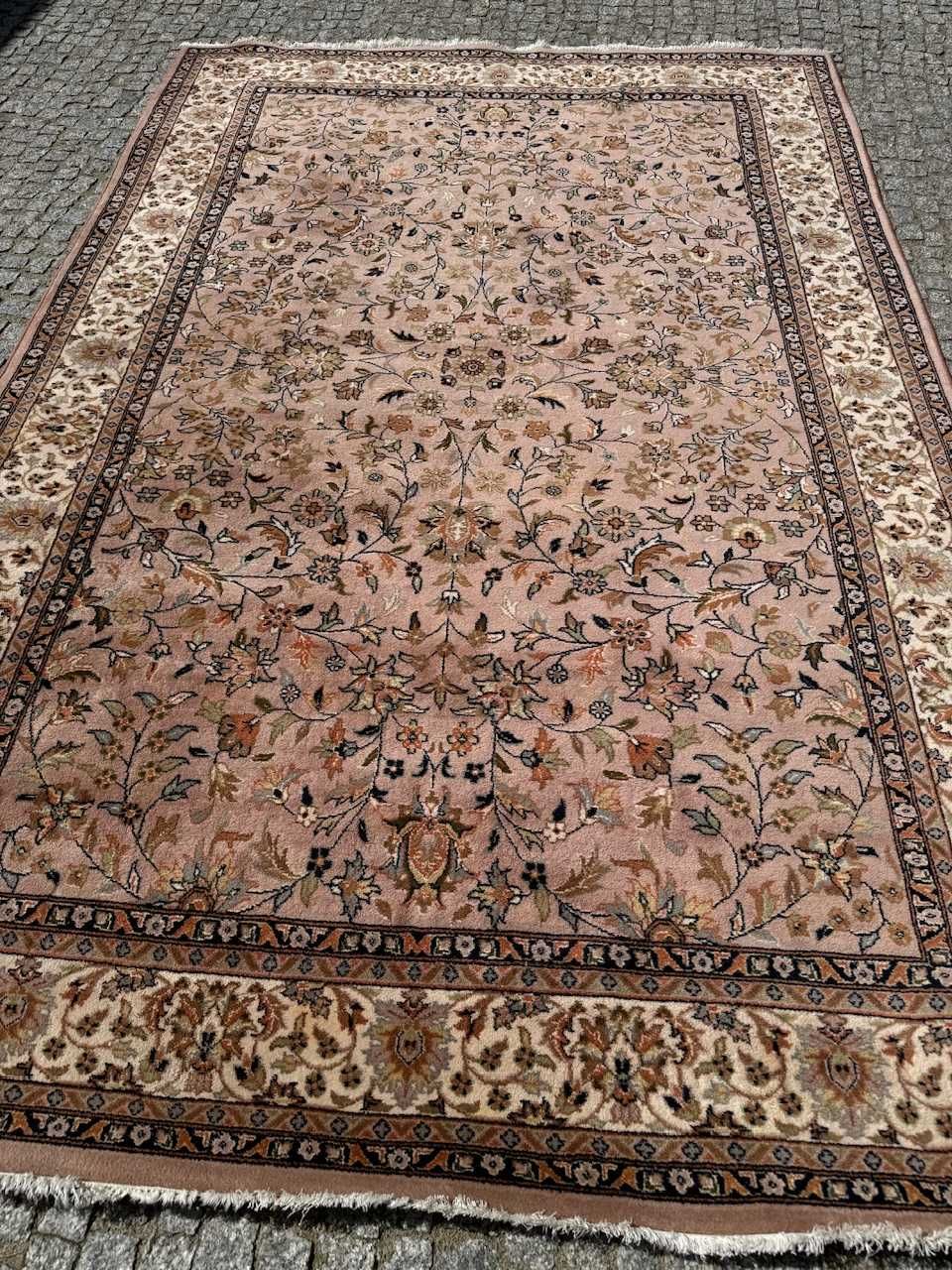 Wełniany r.tkany dywan perski Indo Bidjar 300x200 galeria 15 tys