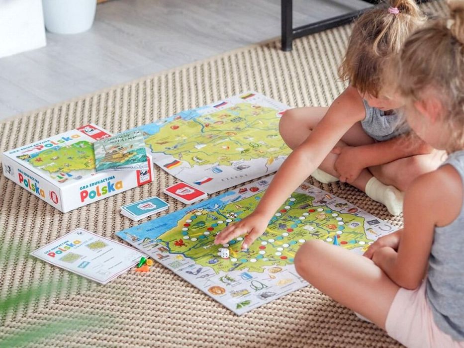 Kapitan Nauka planszowa gra edukacyjna Polska edycja specjalna