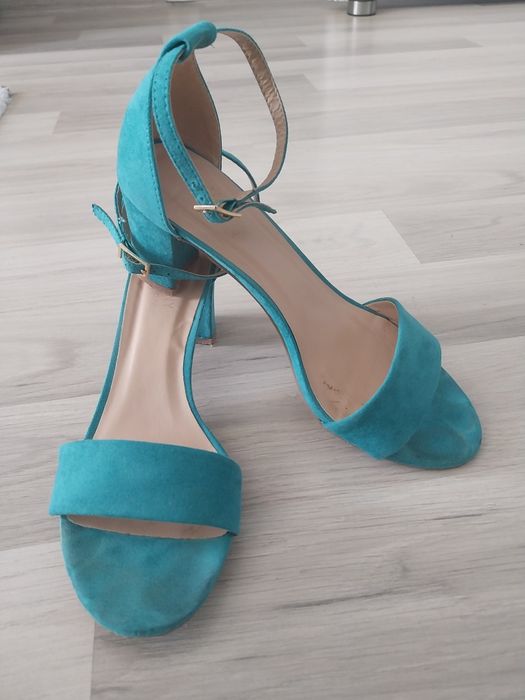 Sandały na obcasie turkus roz 37 Jenny Fairy CCC