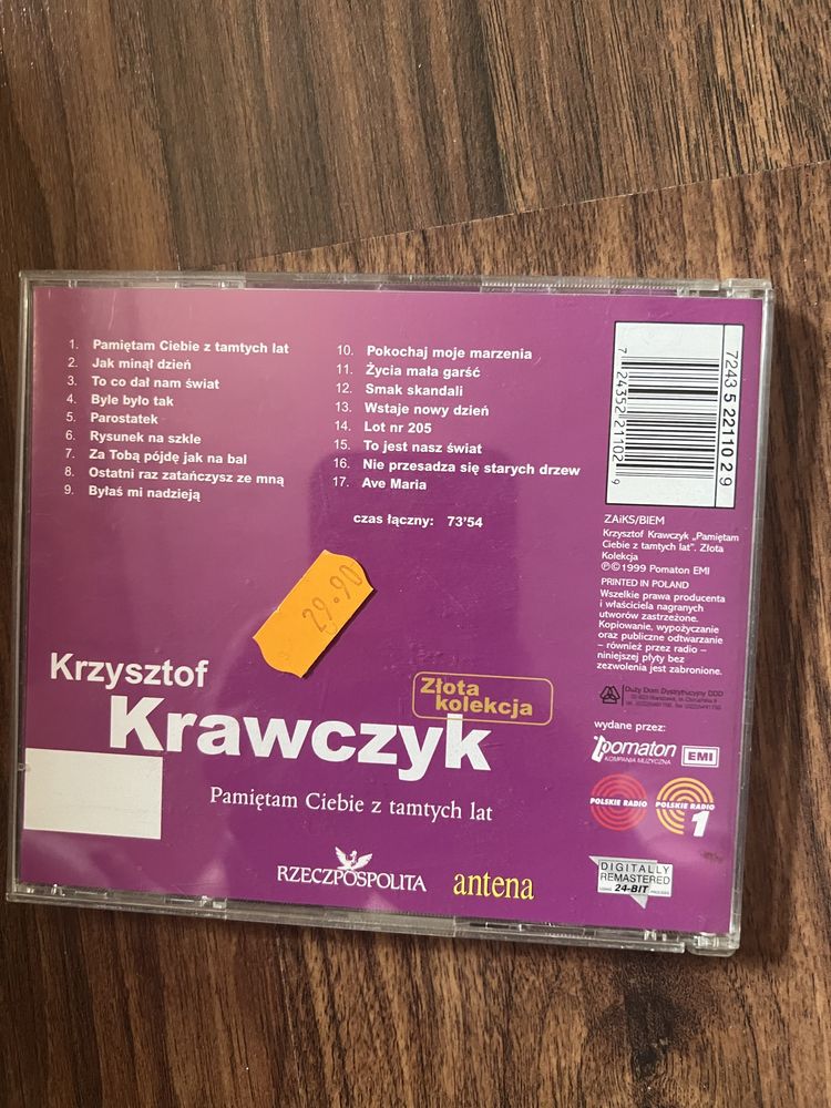 CD Zlota Kolekcja Krzysztof Krawczyk