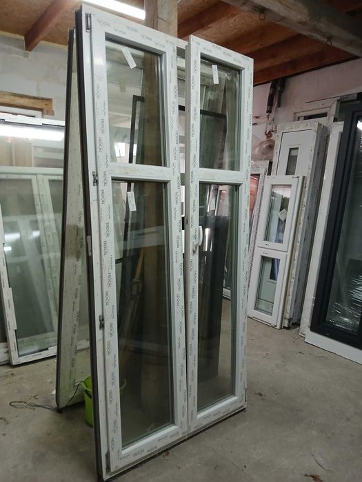 Nowe okno tarasowe TROCAL 110x230 pcv DOWÓZ CAŁY KRAJ