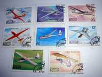 5 почтовых марок «История планеризма» - 1983 год