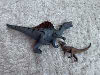 Dwa dinozaury zabawka dinozaur Iguanodon Spinozaur Dracorex Schleich