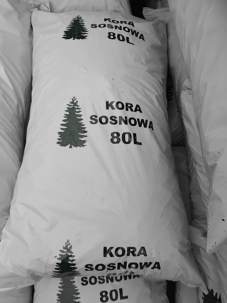 Kora sosnowa średnia 80l