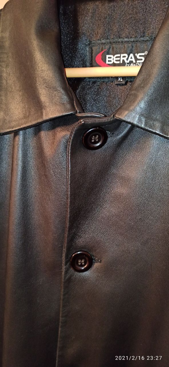Куртка (деми) натуральная кожа (52-54 размер)