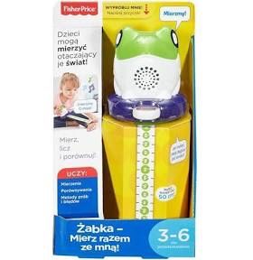 Fisher price żabka mierz ze mną