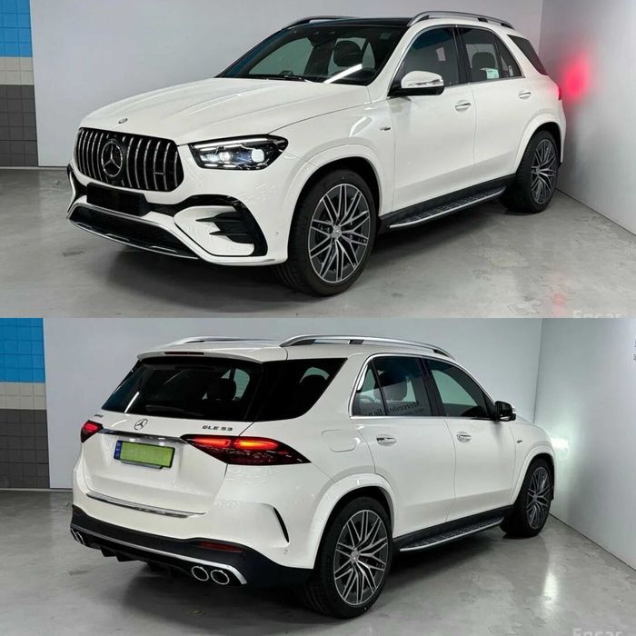 Обвес GLE53 AMG 2024+ для Mercedes GLE-Class W167 2019-2025 бампер др.