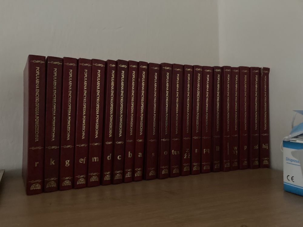 Popularna Encyklopedia Powszechna Fogra wszystkie 21 tomów