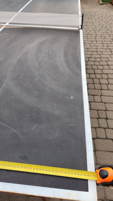 Стальні листи 2 шт  137см х 151см товщина 4мм тенісний стіл вуличний