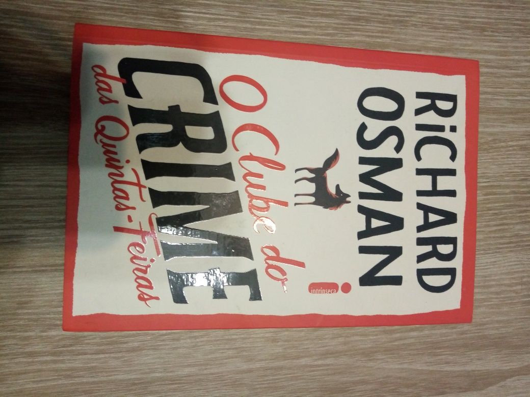 Livro Richard osman o clube do crime das quintas feiras