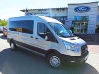 Ford Transit 130KM, 9 osób, Salon PL, Serwis ASO, Super Stan