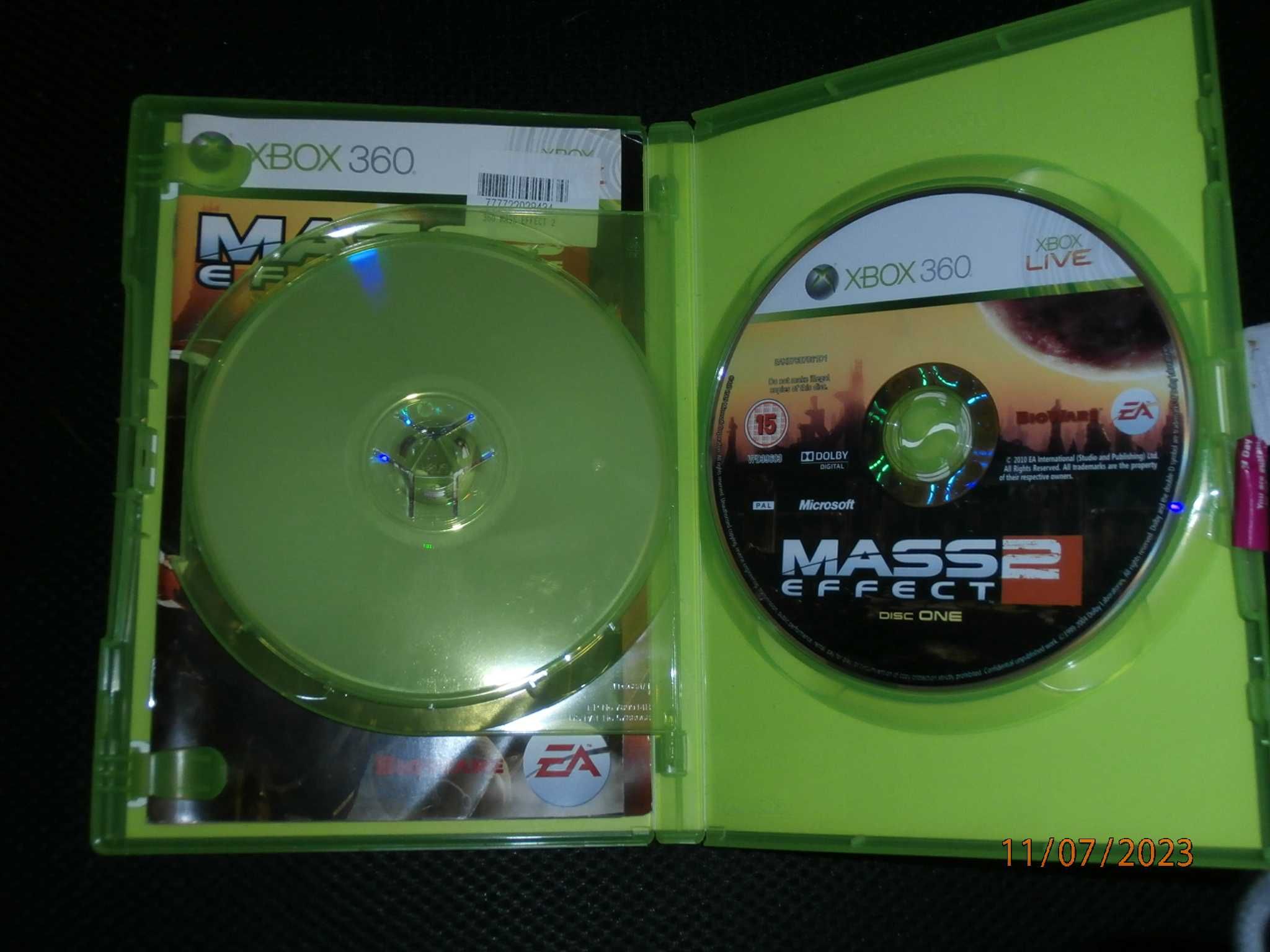Gry Mass Effect 1, 2 i 3 na Xbox 360 - komplet gier 3 sztuki