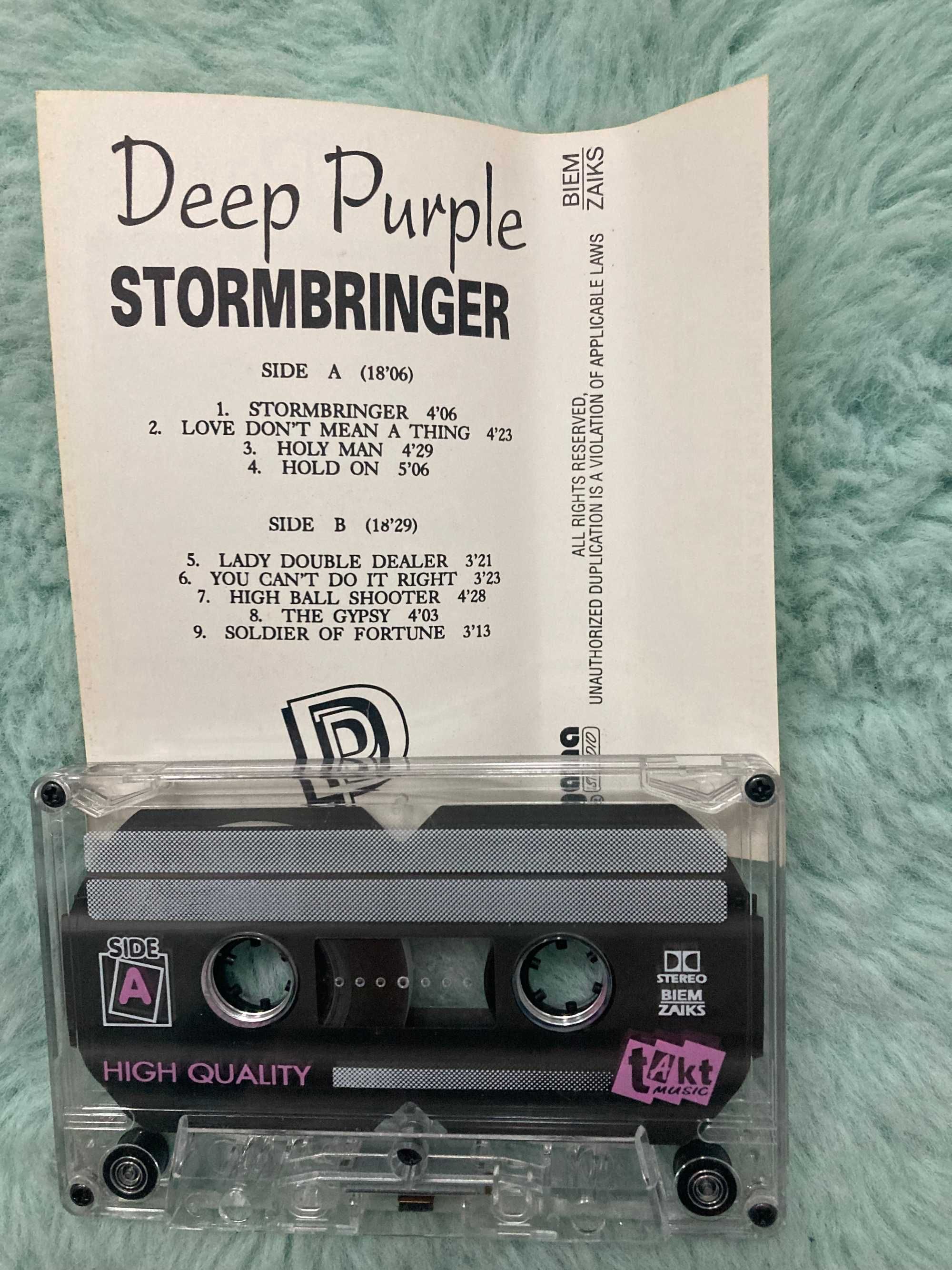 Deep Purple – Stormbringer, kaseta