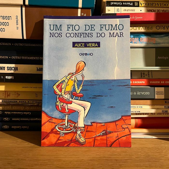 Alice Vieira - Um Fio de Fumo nos Confins do Mar (envio grátis)