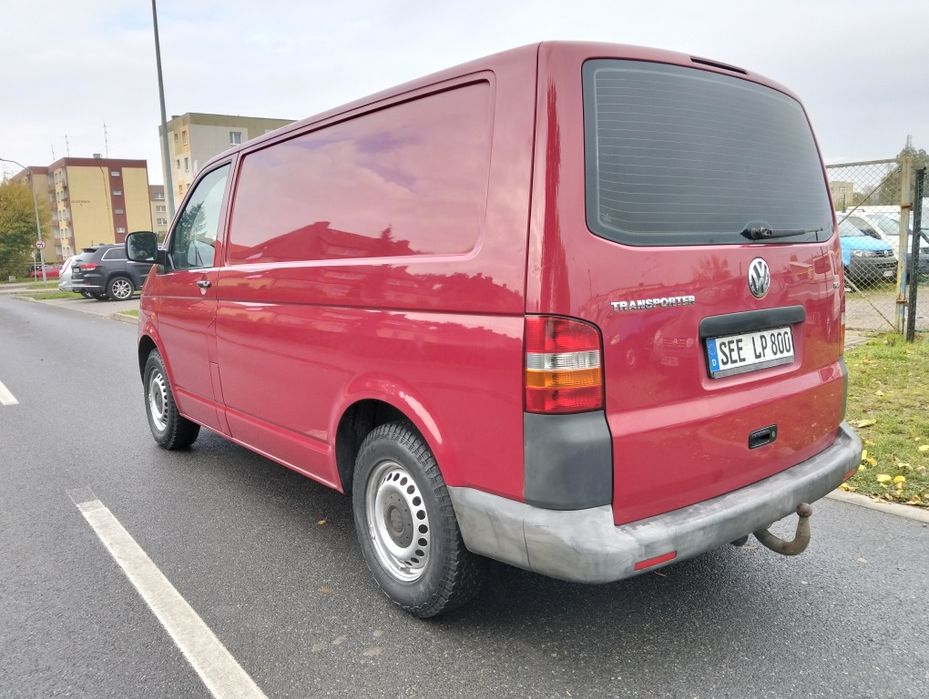 Volkswagen T5 blaszak z Niemiec