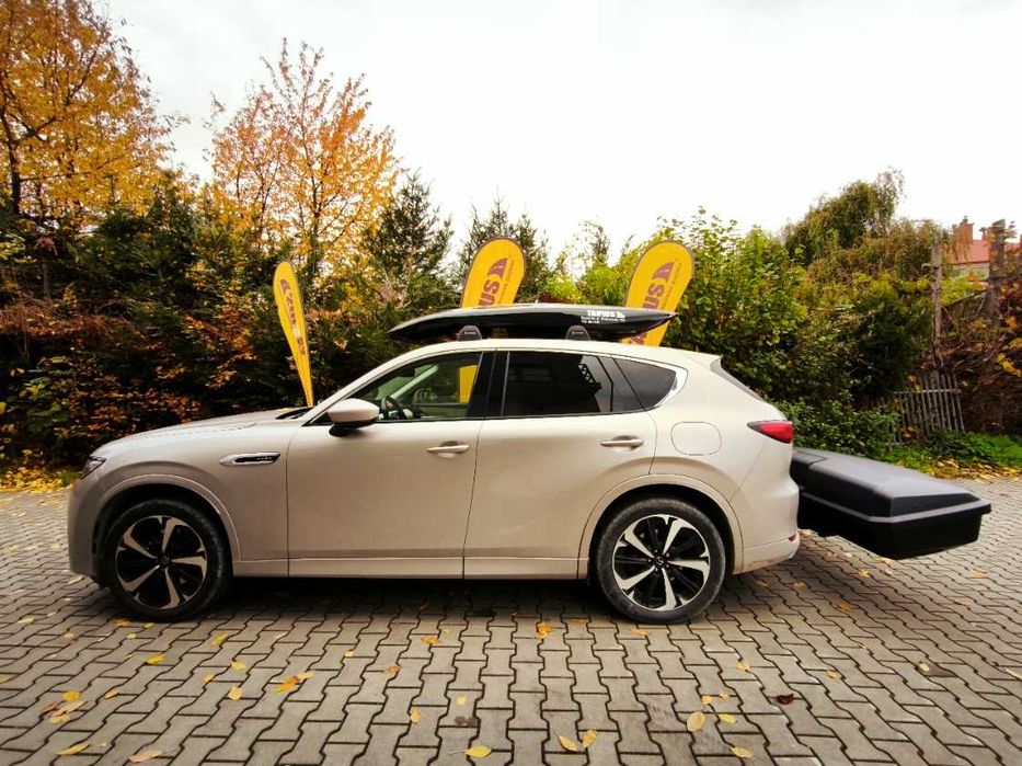 Thule Arcos XL box z platformą montażową - zestaw na narty od ręki fv