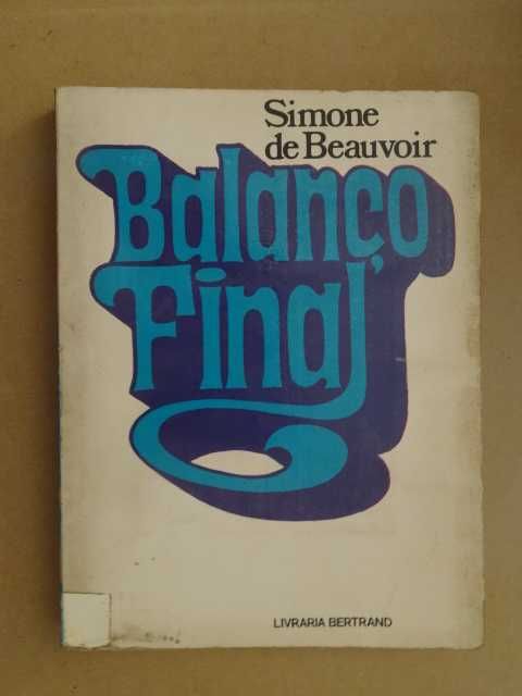 Balanço Final de Simone de Beauvoir