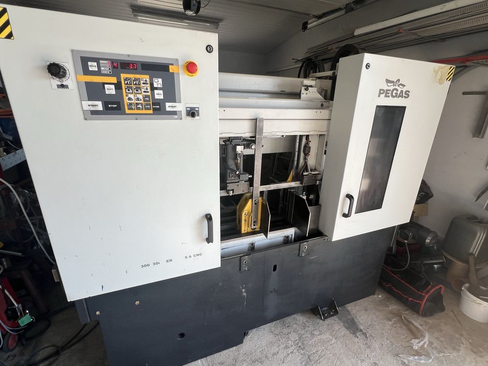 Przecinarka tasmowa Pegas Gonda Herkules 300x300 Automat Dwukolumnowa