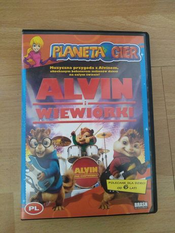 Gra komputerowa PC Alvin i Wiewiórki Muzyczna przygoda z Alvinem