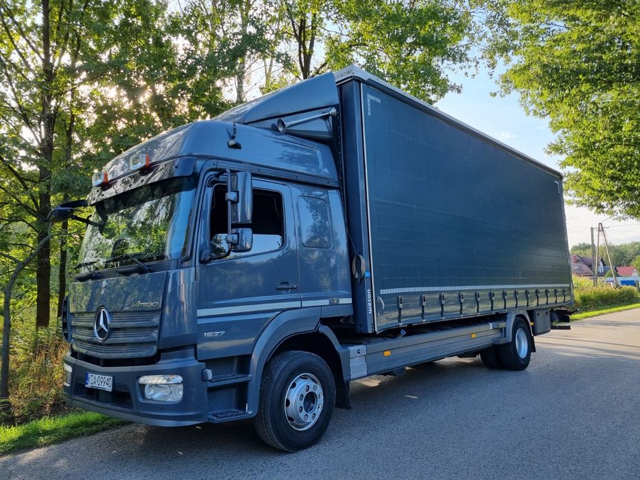 Mercedes Atego 1527 Plandeka Firanka