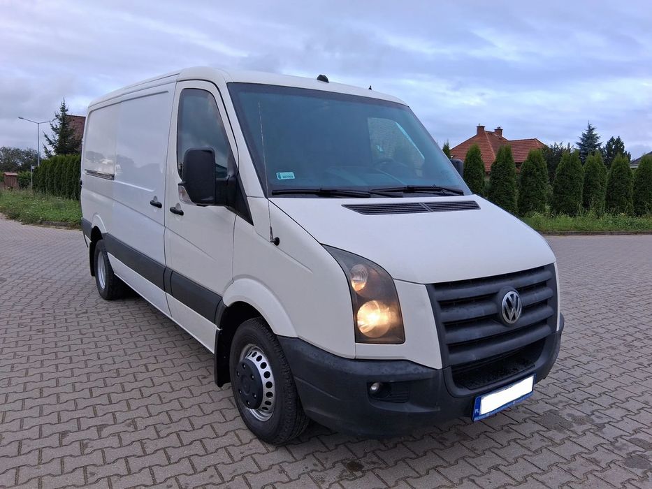 Volkswagen Crafter  50 Pancerny Bankowóz Bliźniaki 2012 Rok 5 Osobowy 2.5 TDI Fak.Vat 23%