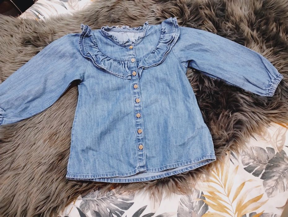 Bluzka rozpinana dla dziewczynki