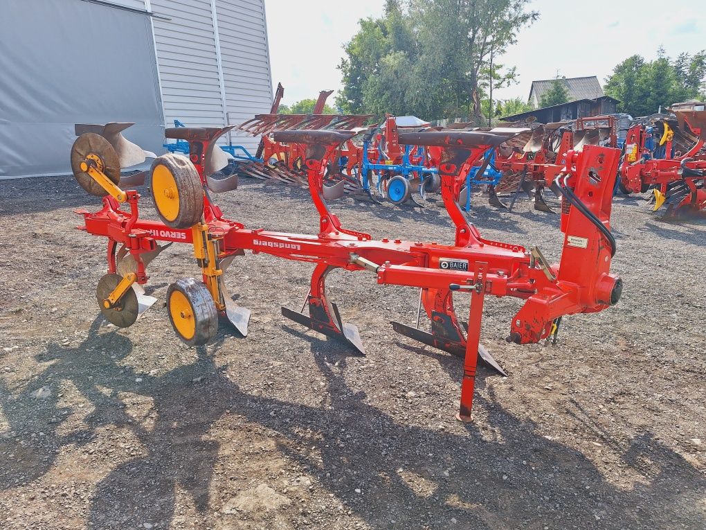 Pług 4 skibowy obrotowy Pottinger/Landsberg servo lll stan bdb