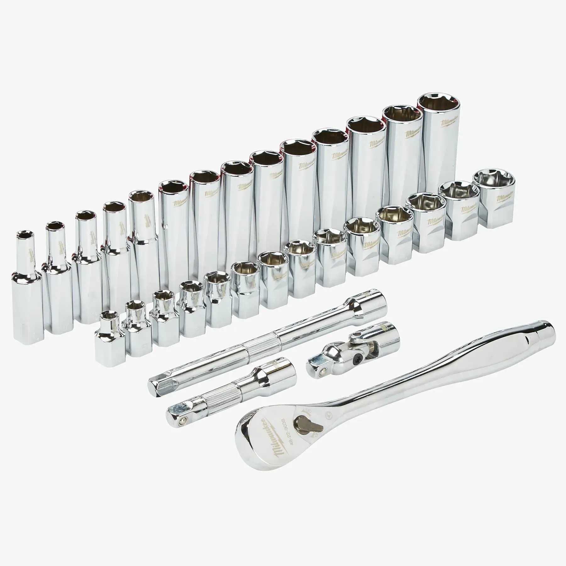 Набір метричних головок Milwaukee 3/8" 32 шт