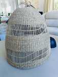 Klosz, lampa TORARED Ikea rattan